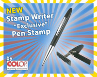 Stamp Writer Exclusive by COLOP - Penna Timbro personalizzata